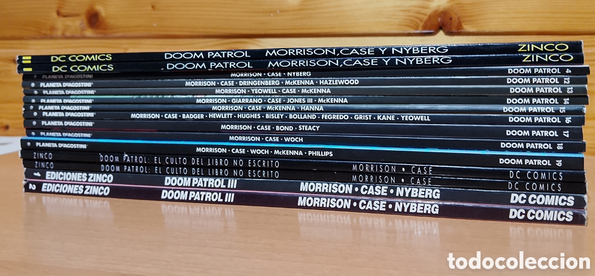 C&oacute;mics: Lote 15 n&uacute;meros Doom Patrol - Foto 2