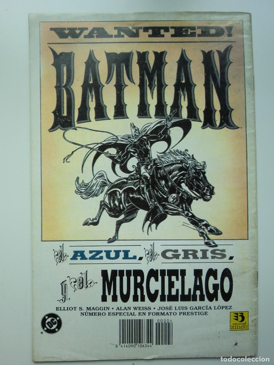 C&oacute;mics: C&oacute;mic BATMAN, LA ESPADA DE AZRAEL N&ordm; 4 de ZINCO DC (1993) - Foto 3