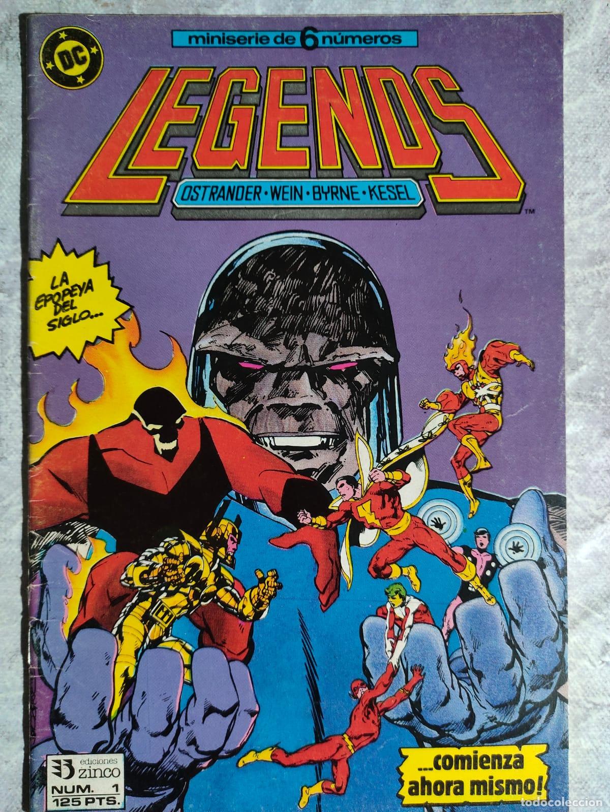 C&oacute;mics: LEGENDS NUMERO 1 DE 6 - Foto 1