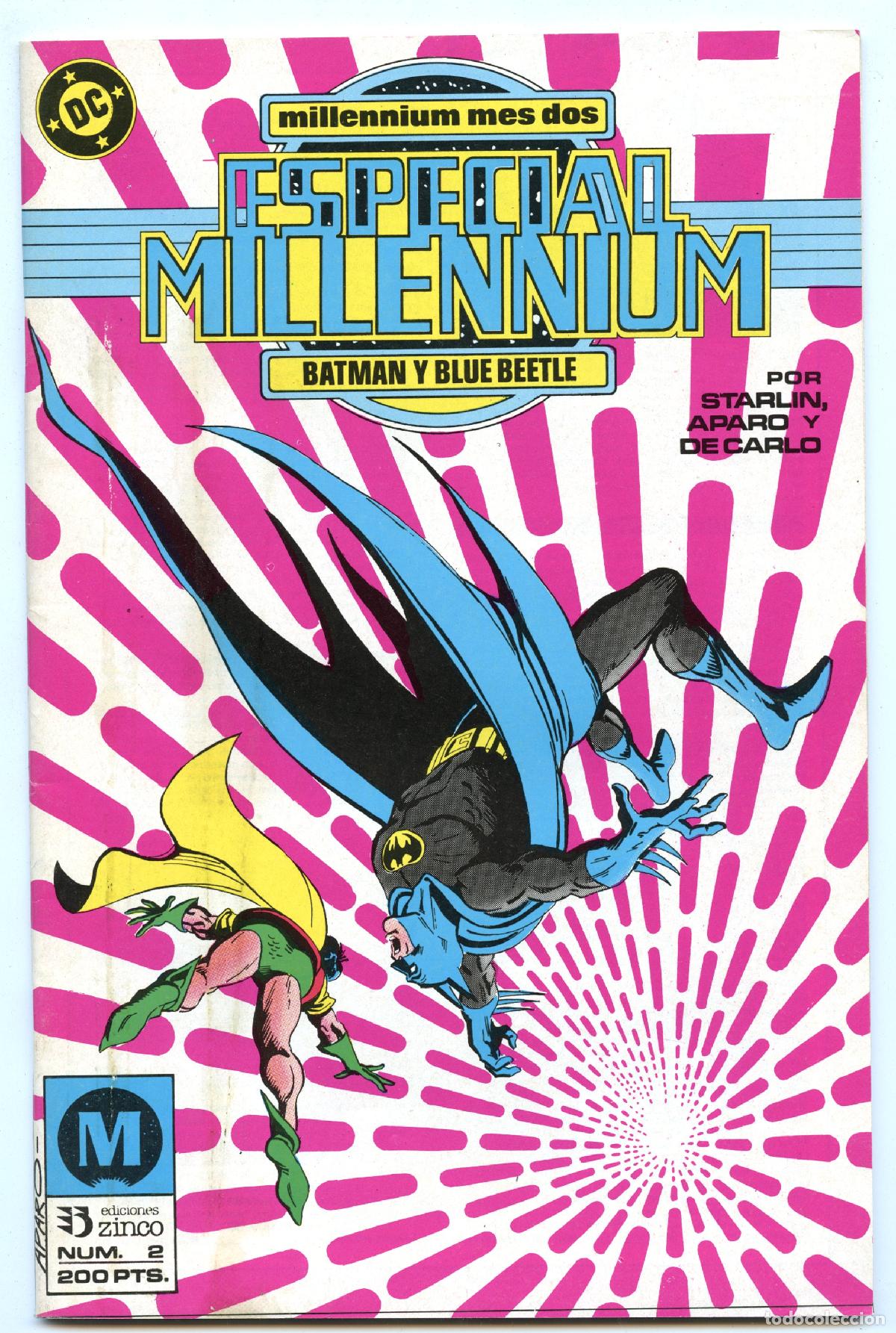 C&oacute;mics: BATMAN MILLENIUM - BATMAN Y BLUE BEETLE n.2 (Zinco,1988) - Foto 1
