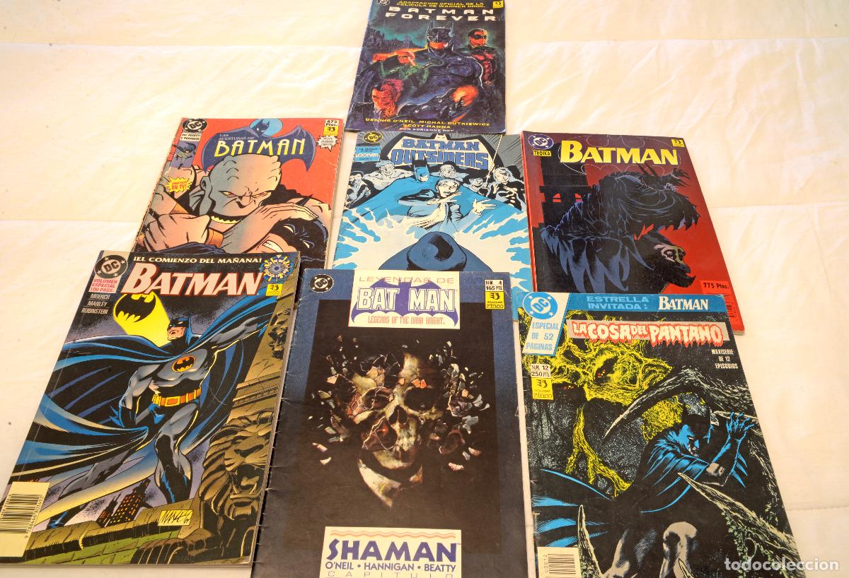 C&oacute;mics: LOTE DE 7 SIETE COMIC BATMAN EDICIONES ZINCO - Foto 1