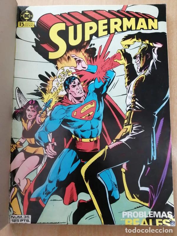 C&oacute;mics: SUPERMAN 35-38, Zinco, Retapado 8, DC Comics - Foto 2