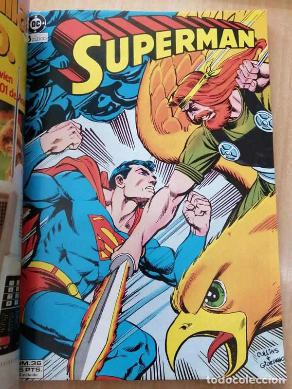 C&oacute;mics: SUPERMAN 35-38, Zinco, Retapado 8, DC Comics - Foto 3
