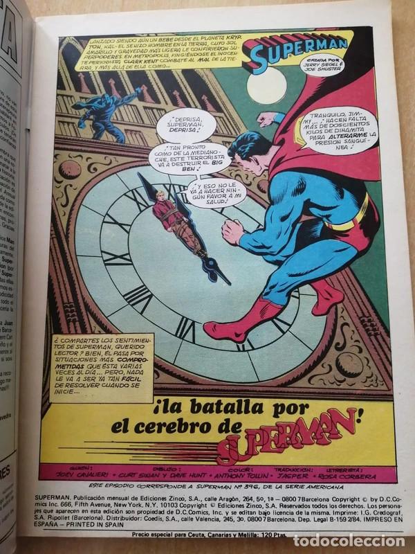 C&oacute;mics: SUPERMAN 35-38, Zinco, Retapado 8, DC Comics - Foto 7