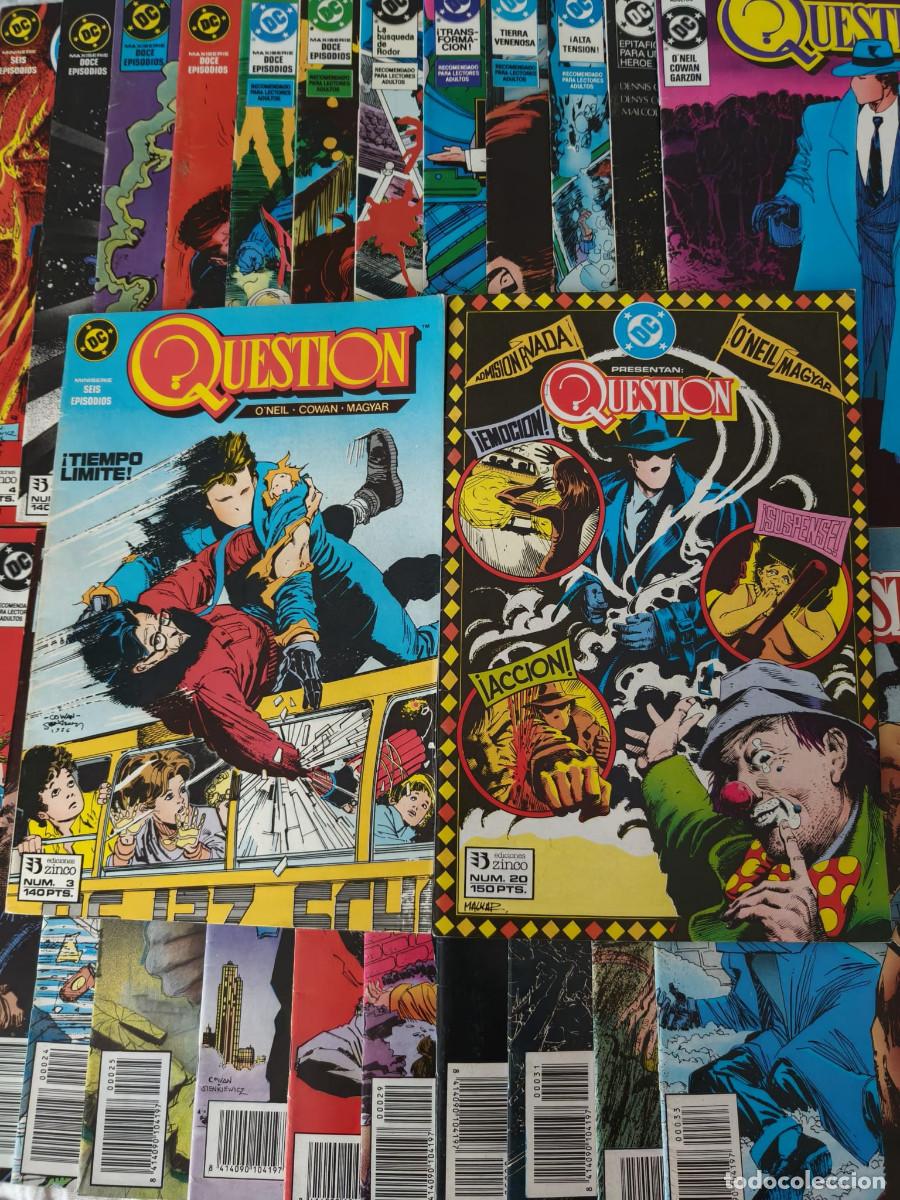 C&oacute;mics: THE QUESTION, Zinco 1988, 26 n&uacute;meros de 36 - Foto 1