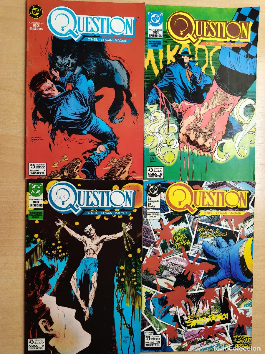 C&oacute;mics: THE QUESTION, Zinco 1988, 26 n&uacute;meros de 36 - Foto 3