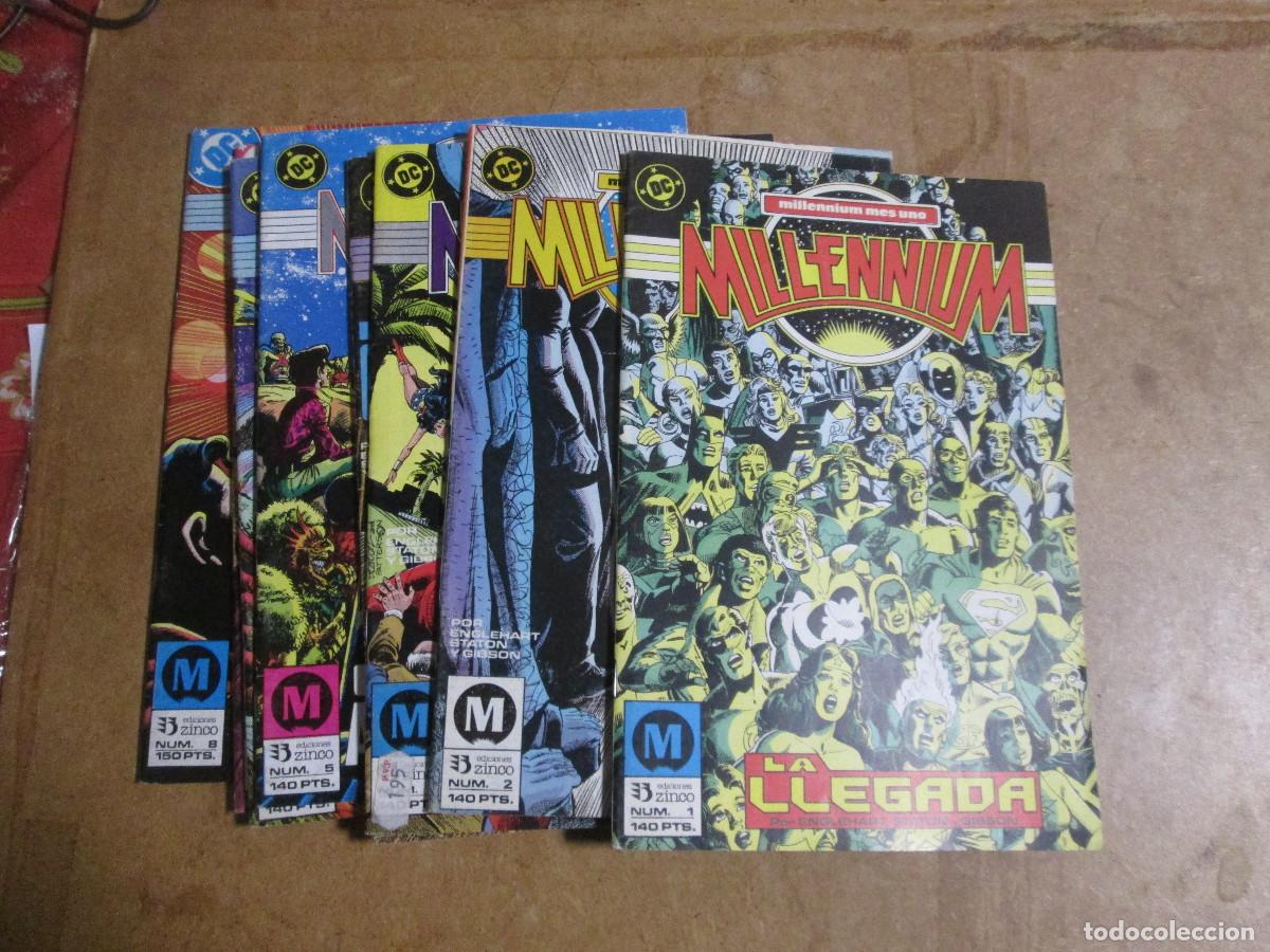 C&oacute;mics: colecci&oacute;n completa, Millennium, 8 n&uacute;meros, zinco - Foto 1