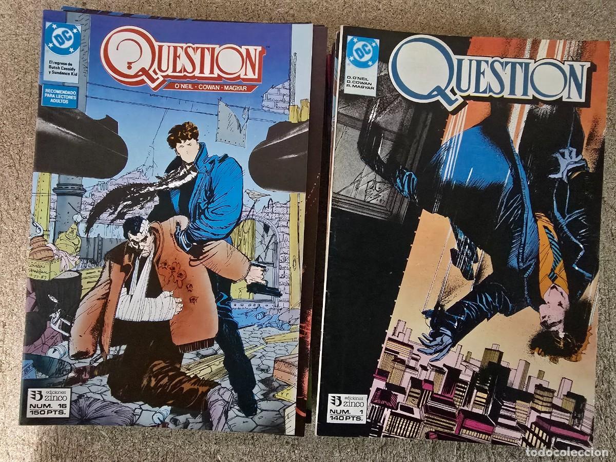 C&oacute;mics: Question.Lote del 1 al 33.DC.Ediciones Zinco - Foto 1