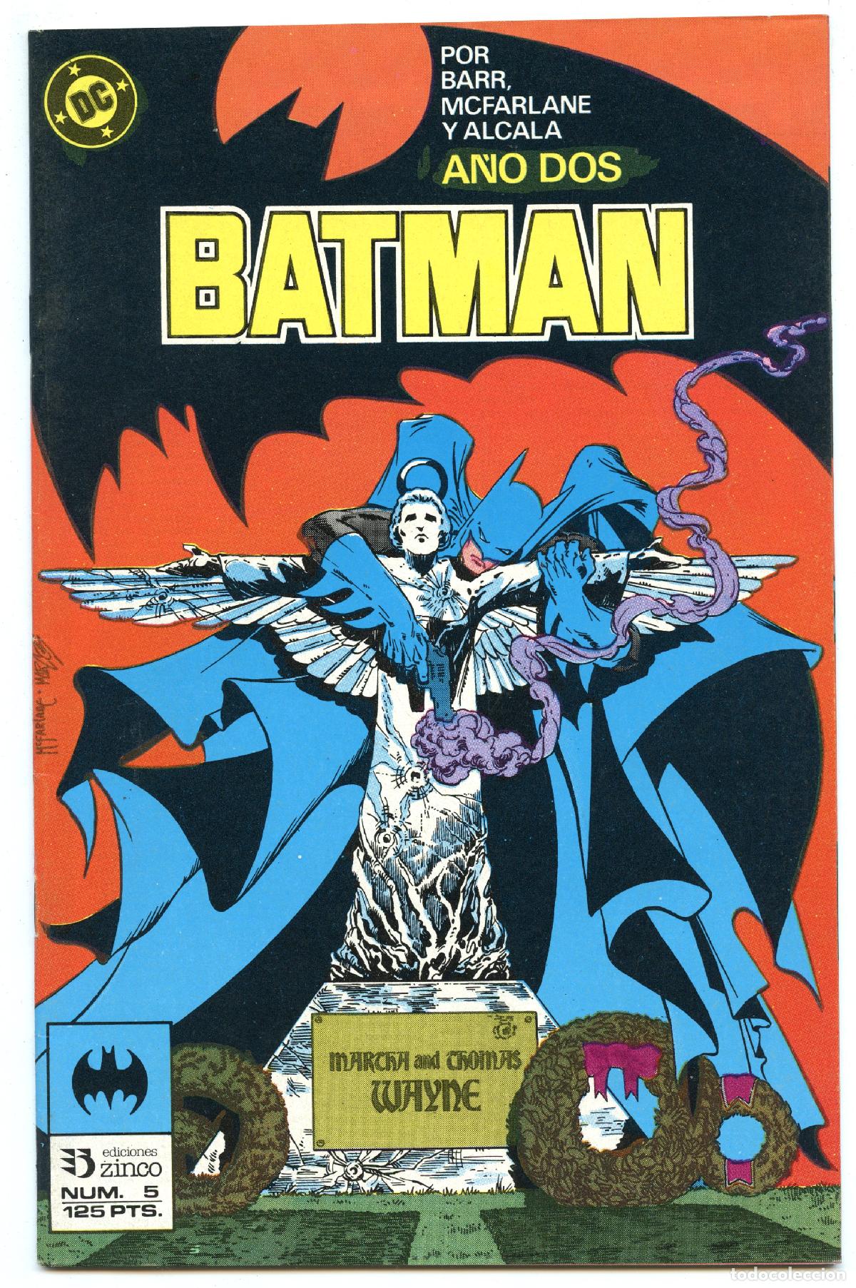C&oacute;mics: BATMAN n.5 - A&Ntilde;O 2 (Zinco, 1987) - Foto 1