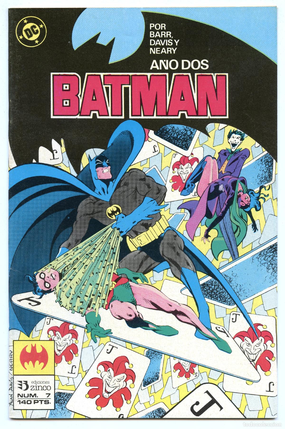 C&oacute;mics: BATMAN n.7 - A&Ntilde;O 2 (Zinco, 1987) - Foto 1