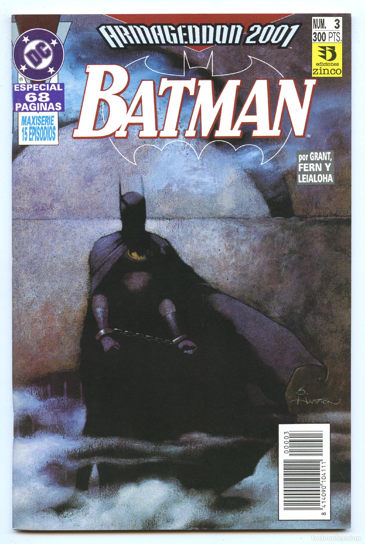 C&oacute;mics: ARMAGEDDON 2001 n.3 BATMAN (Zinco, 1992) - Foto 1
