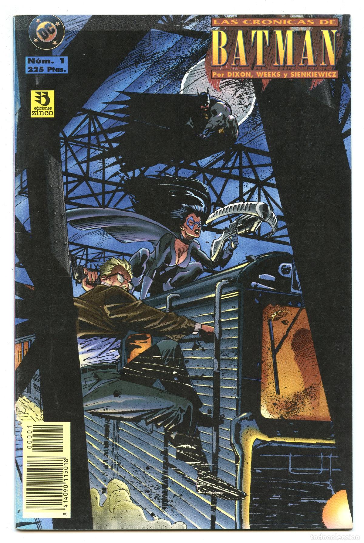 C&oacute;mics: LAS CRONICAS DE BATMAN n.1 (Zinco,1995) - Foto 1
