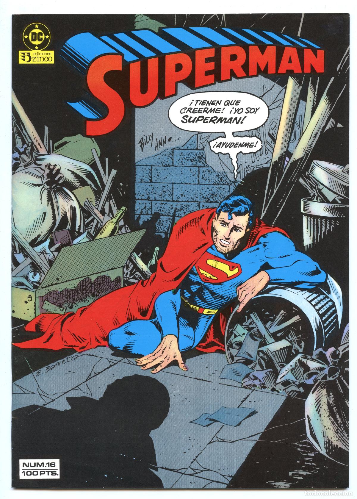 C&oacute;mics: SUPERMAN n.16 (Zinco, 1985) - Foto 1