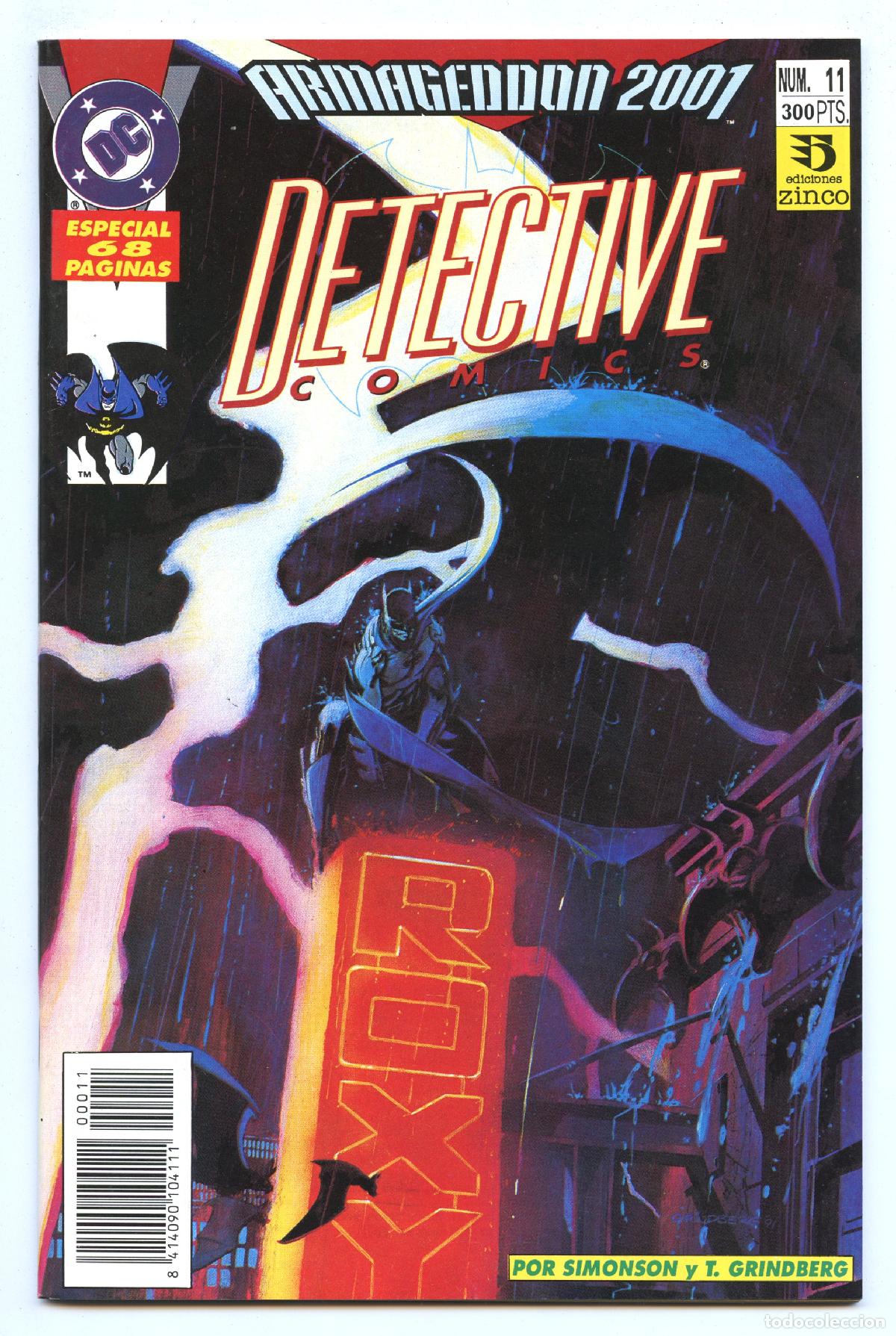 C&oacute;mics: ARMAGEDDON 2001 n.11 DETECTIVE COMICS (Zinco, 1992) - Foto 1