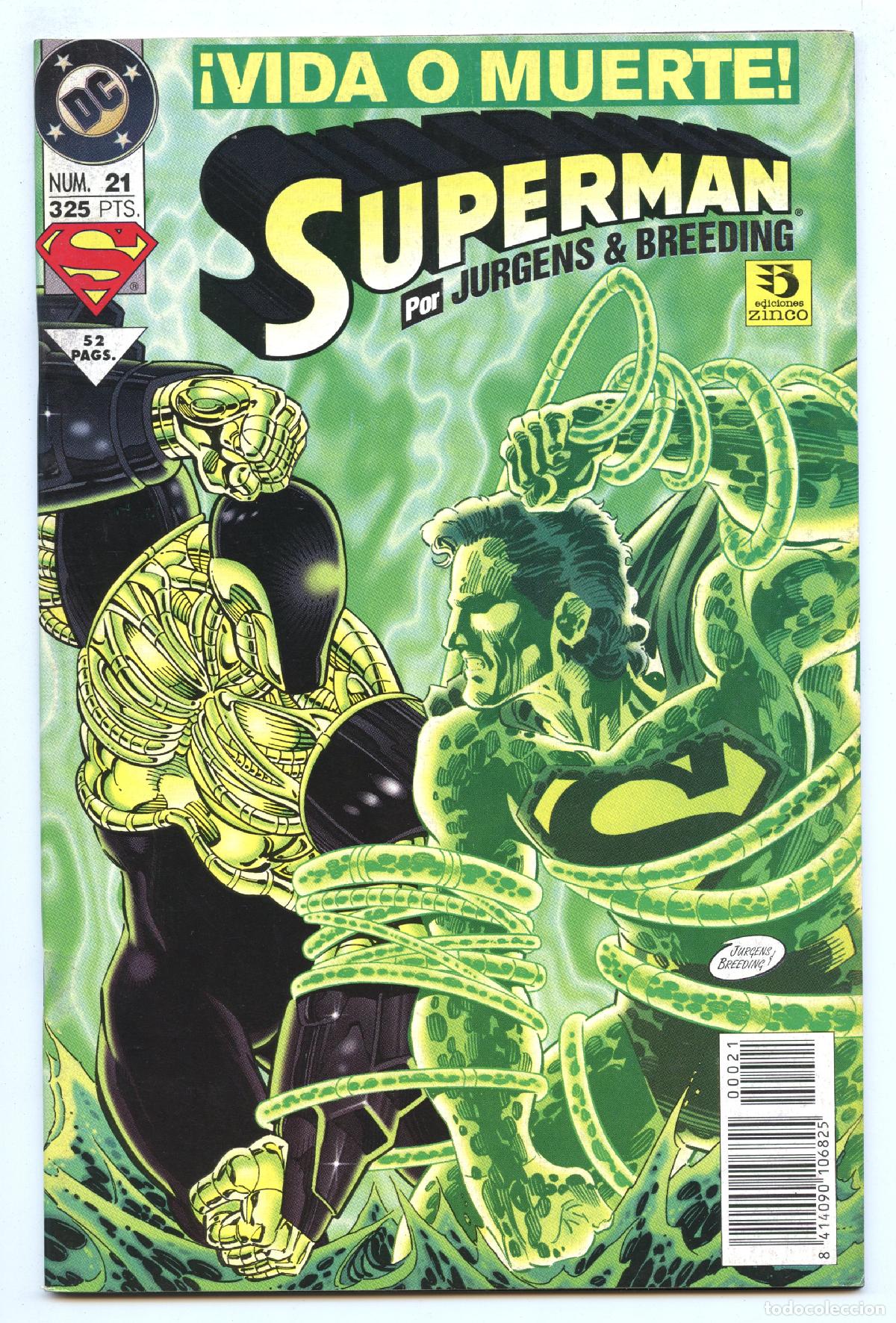 C&oacute;mics: SUPERMAN n.21 (Zinco, 1995) - Foto 1