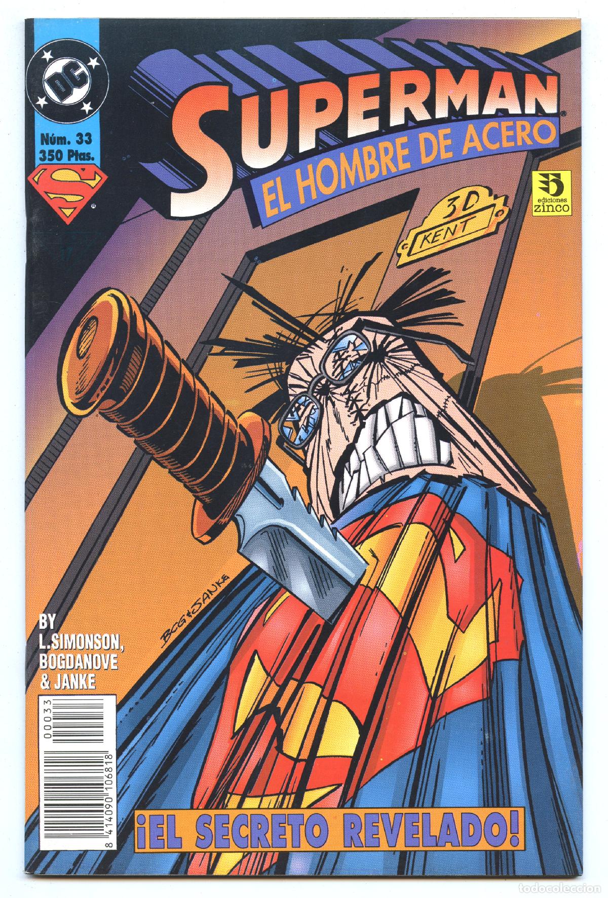 C&oacute;mics: SUPERMAN n.33 (Zinco, 1995) - Foto 1