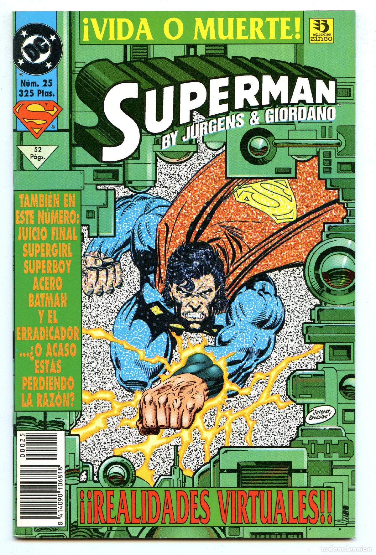 C&oacute;mics: SUPERMAN n.25 (Zinco, 1995) - Foto 1