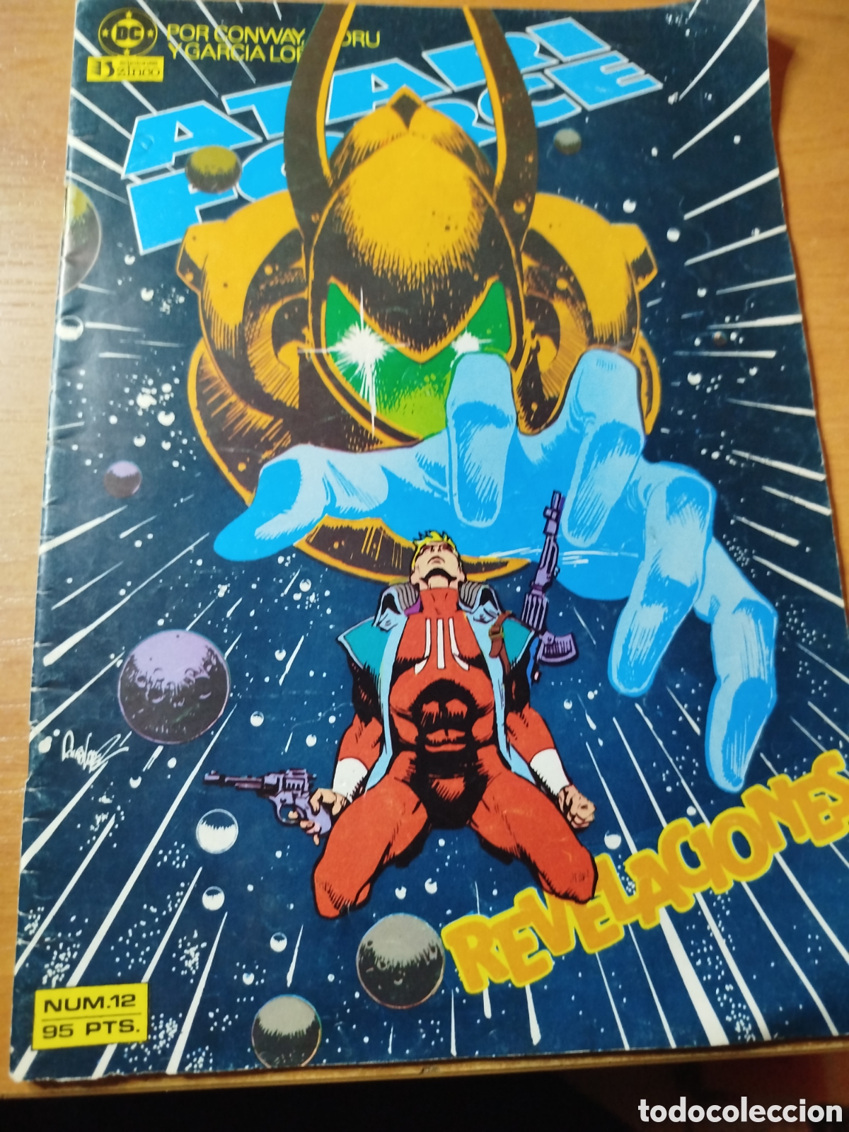 C&oacute;mics: DC zinco Atari force 12. Atar y force revelaciones 12. - Foto 1