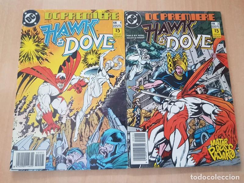 C&oacute;mics: DC PREMIERE, HAWK & DOVE, n&uacute;meros 1 y 2 - Ediciones Zinco - Foto 1