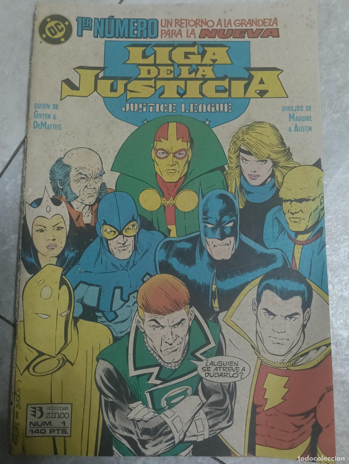 C&oacute;mics: LIGA DE LA JUSTICIA N&ordm; 1 ZINCO - Foto 1