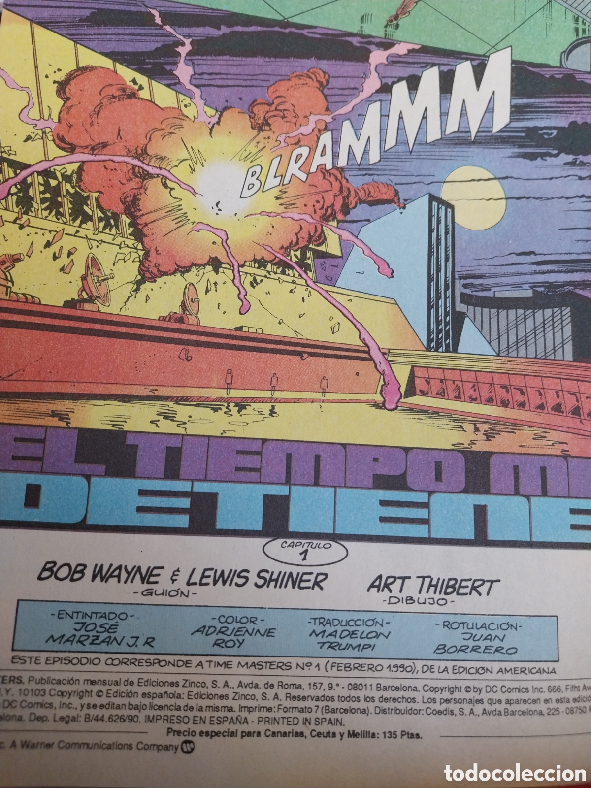 C&oacute;mics: Time Masters ED. ZINCO. GRAPA ESPA&Ntilde;A - Foto 3