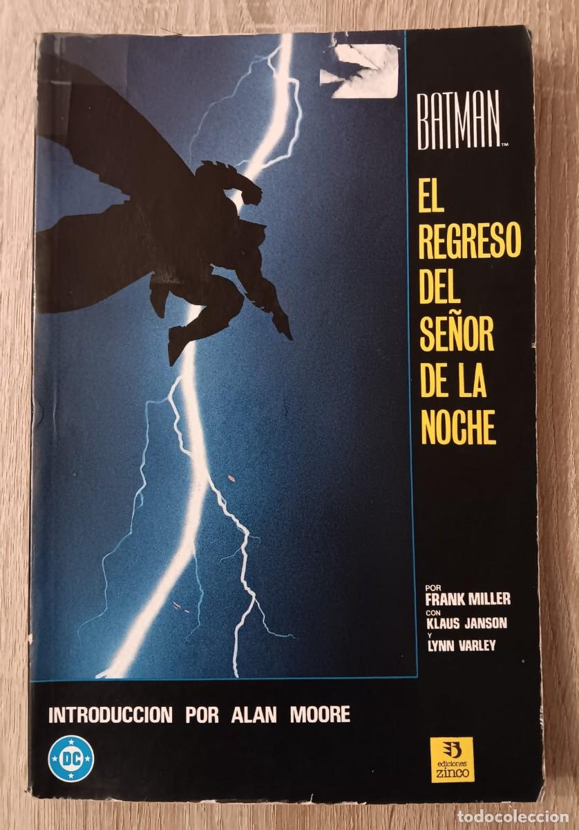 C&oacute;mics: COMIC BATMAN EL REGRESO DEL SE&Ntilde;OR DE LA NOCHE ALAN MOORE FRANK MILLER DC COMICS ZINCO - Foto 1
