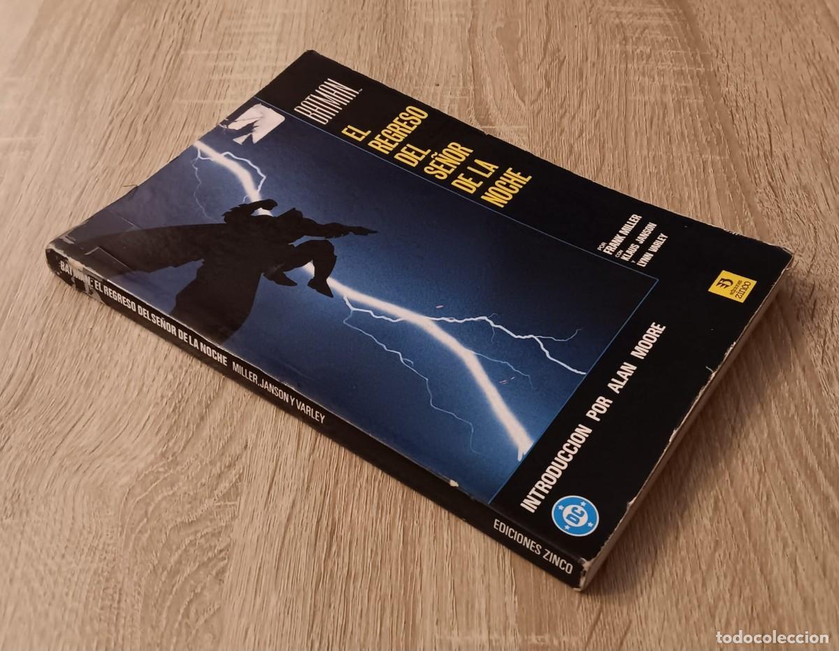 C&oacute;mics: COMIC BATMAN EL REGRESO DEL SE&Ntilde;OR DE LA NOCHE ALAN MOORE FRANK MILLER DC COMICS ZINCO - Foto 2