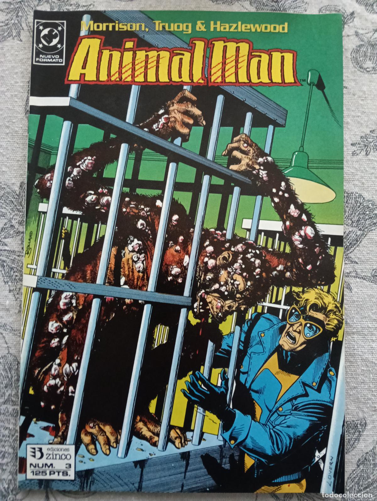 C&oacute;mics: ANIMAL MAN N&ordm; 3 ZINCO - Foto 1