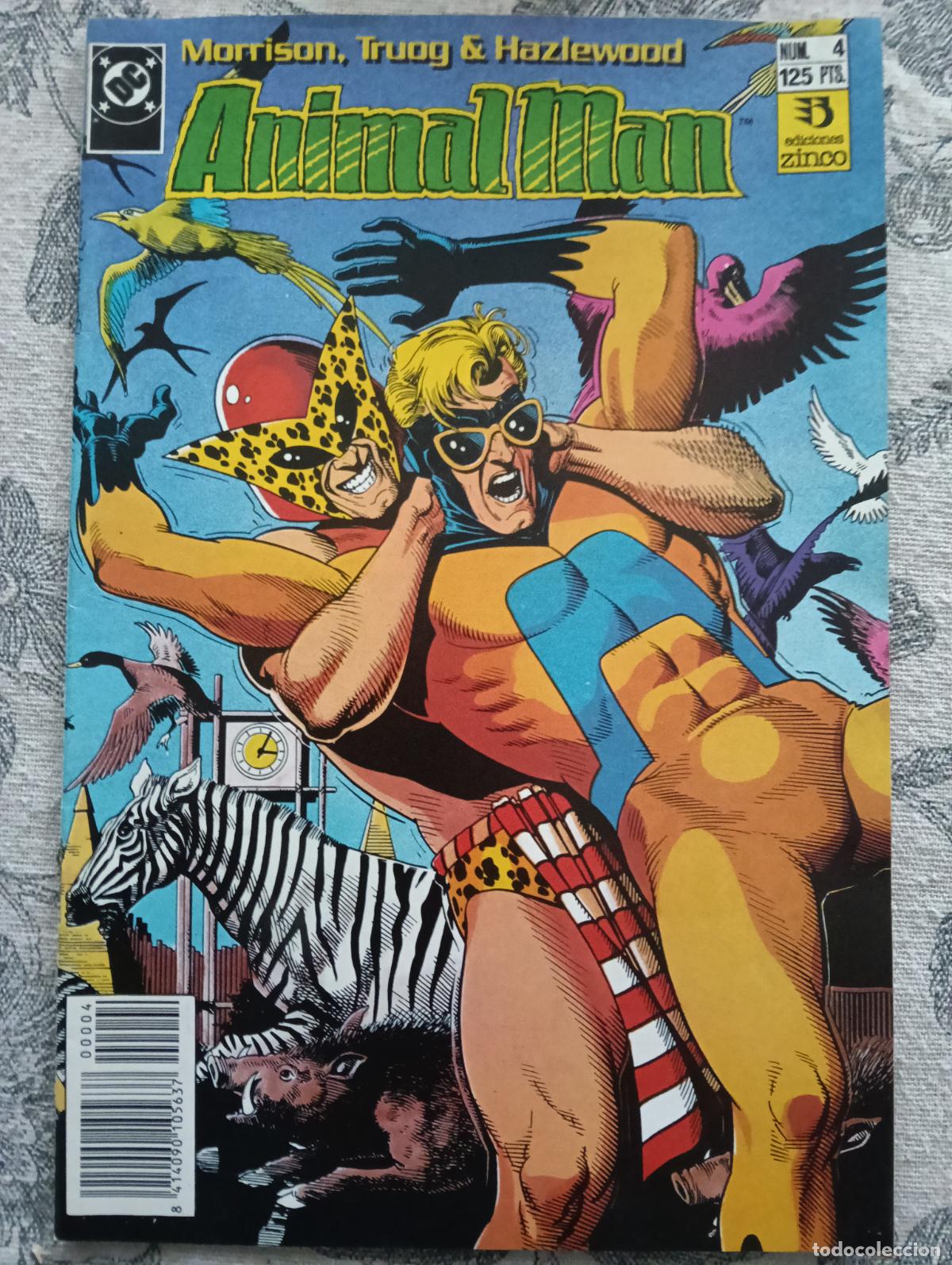 C&oacute;mics: ANIMAL MAN N&ordm; 4 ZINCO - Foto 1