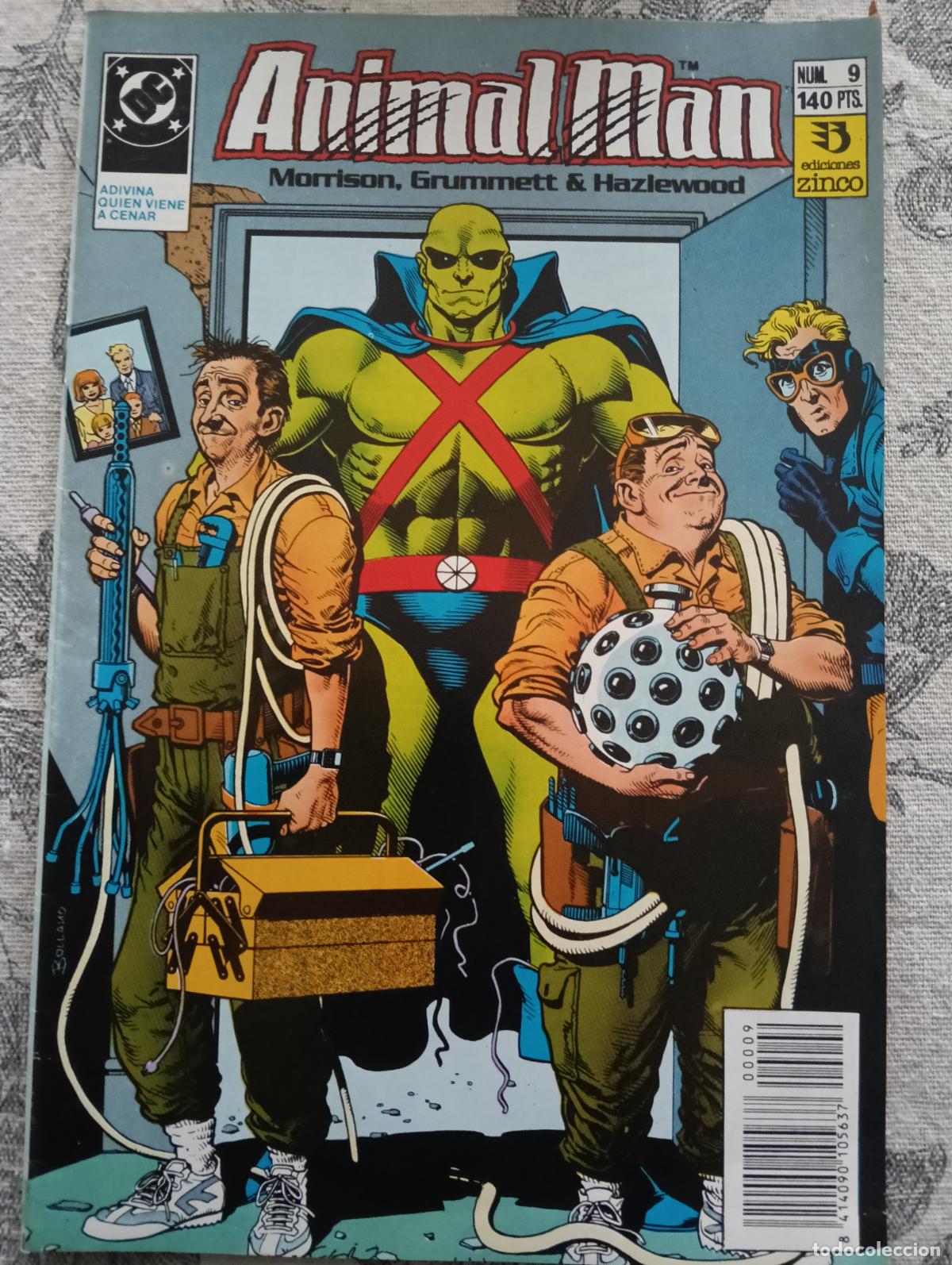 C&oacute;mics: ANIMAL MAN N&ordm; 9 ZINCO - Foto 1