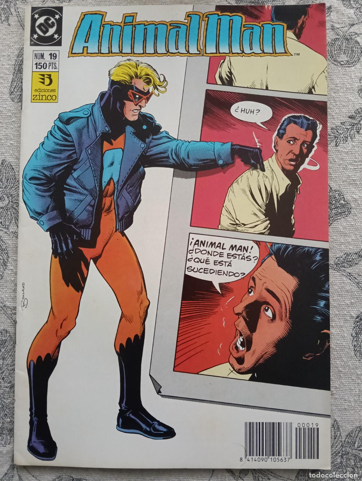 C&oacute;mics: ANIMAL MAN N&ordm; 19 ZINCO - Foto 1