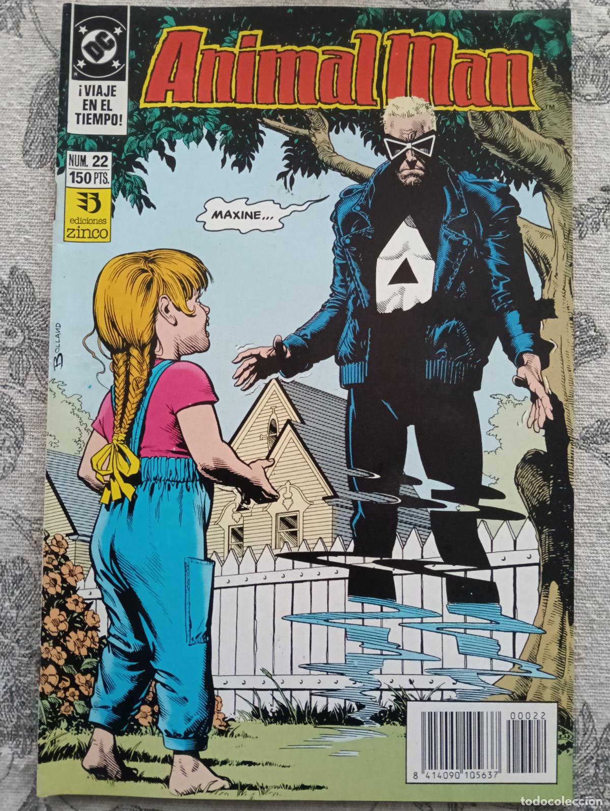C&oacute;mics: ANIMAL MAN N&ordm; 22 ZINCO - Foto 1