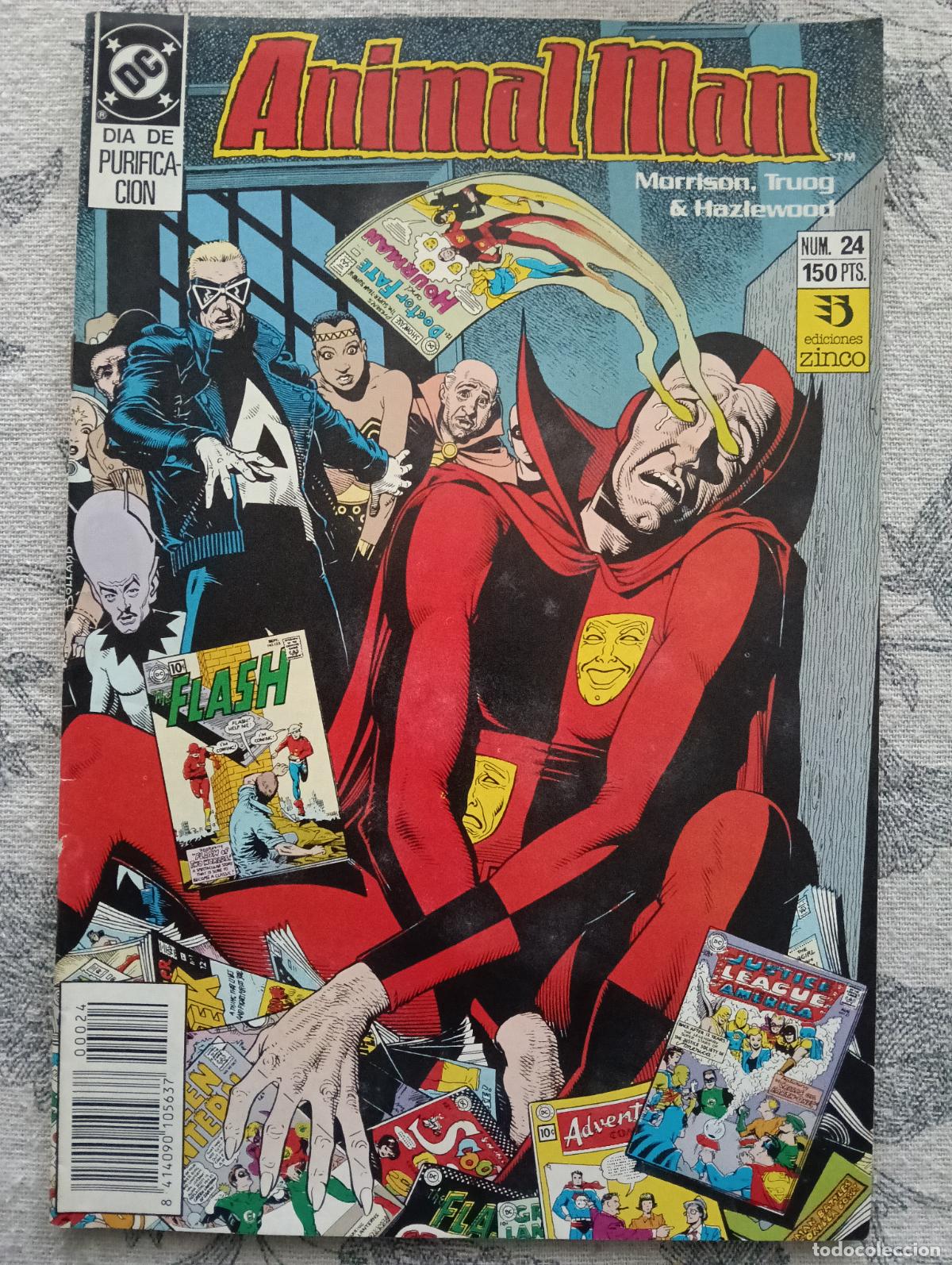 C&oacute;mics: ANIMAL MAN N&ordm; 24 ZINCO - Foto 1