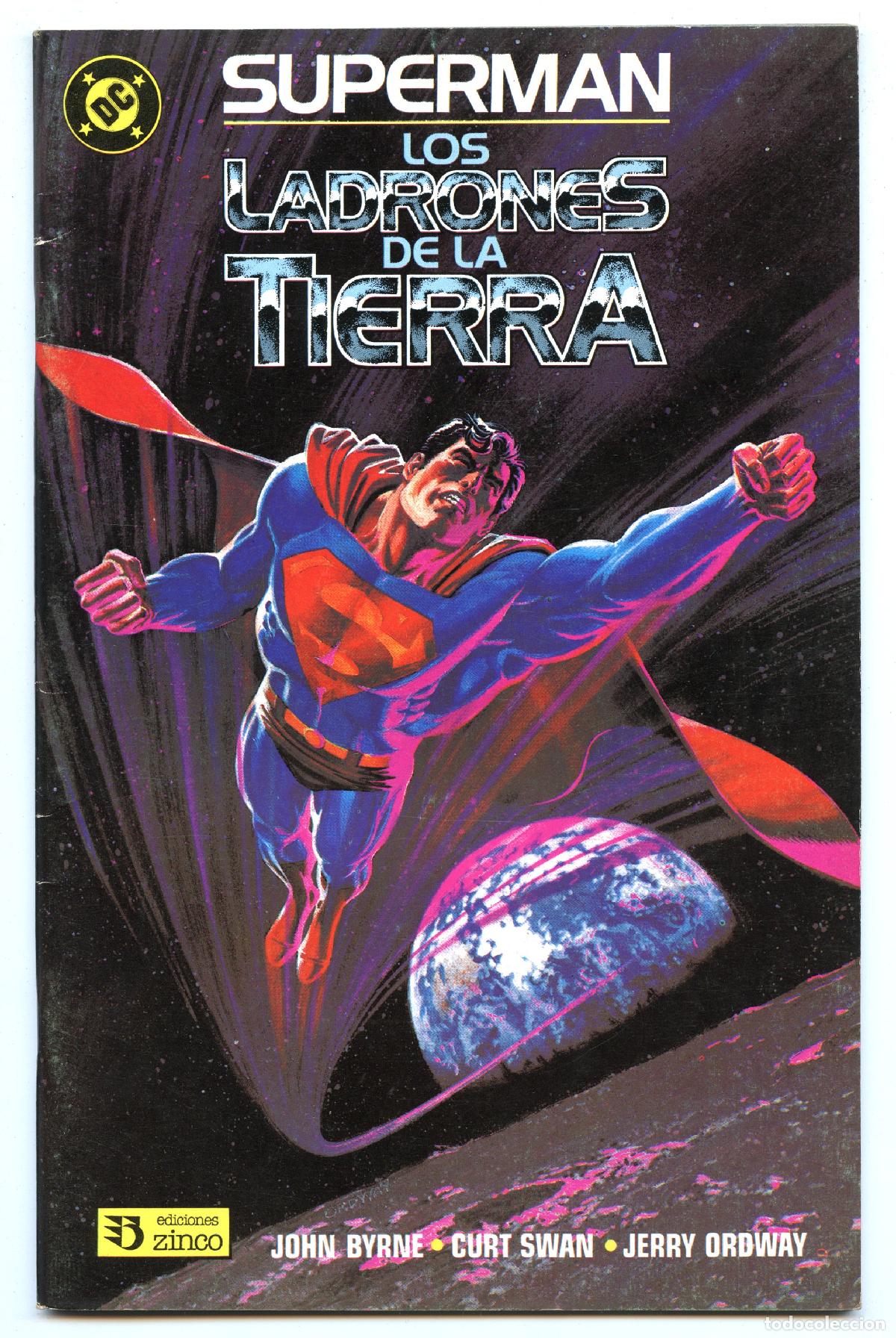 C&oacute;mics: SUPERMAN - LOS LADRONES DE LA TIERRA (Zinco, 1988) - Foto 1