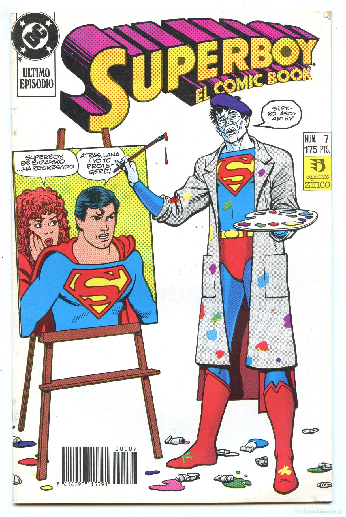 C&oacute;mics: SUPERBOY - El comic book n.7 (Zinco, 1991) - Foto 1