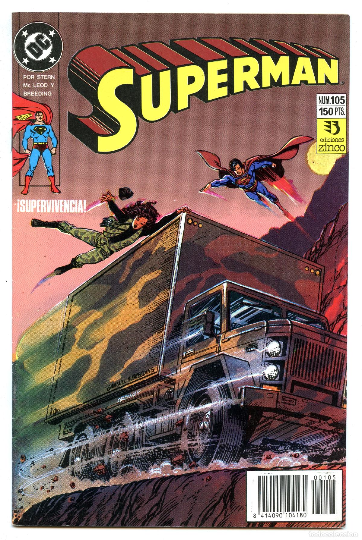 C&oacute;mics: SUPERMAN n.105 (Zinco, 1991) - Foto 1