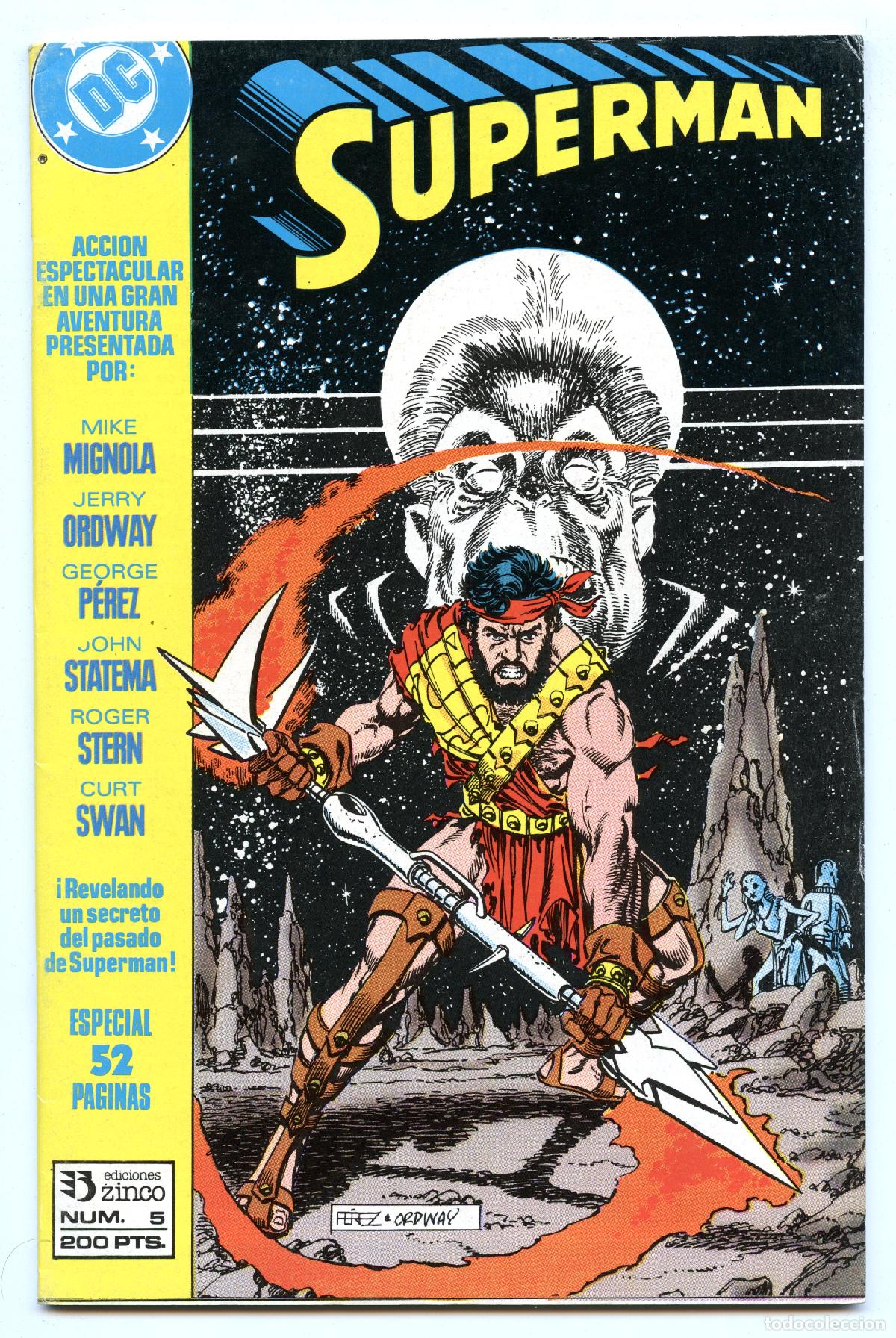 C&oacute;mics: SUPERMAN n.5 ESPECIAL (Zinco, 1989) - Foto 1