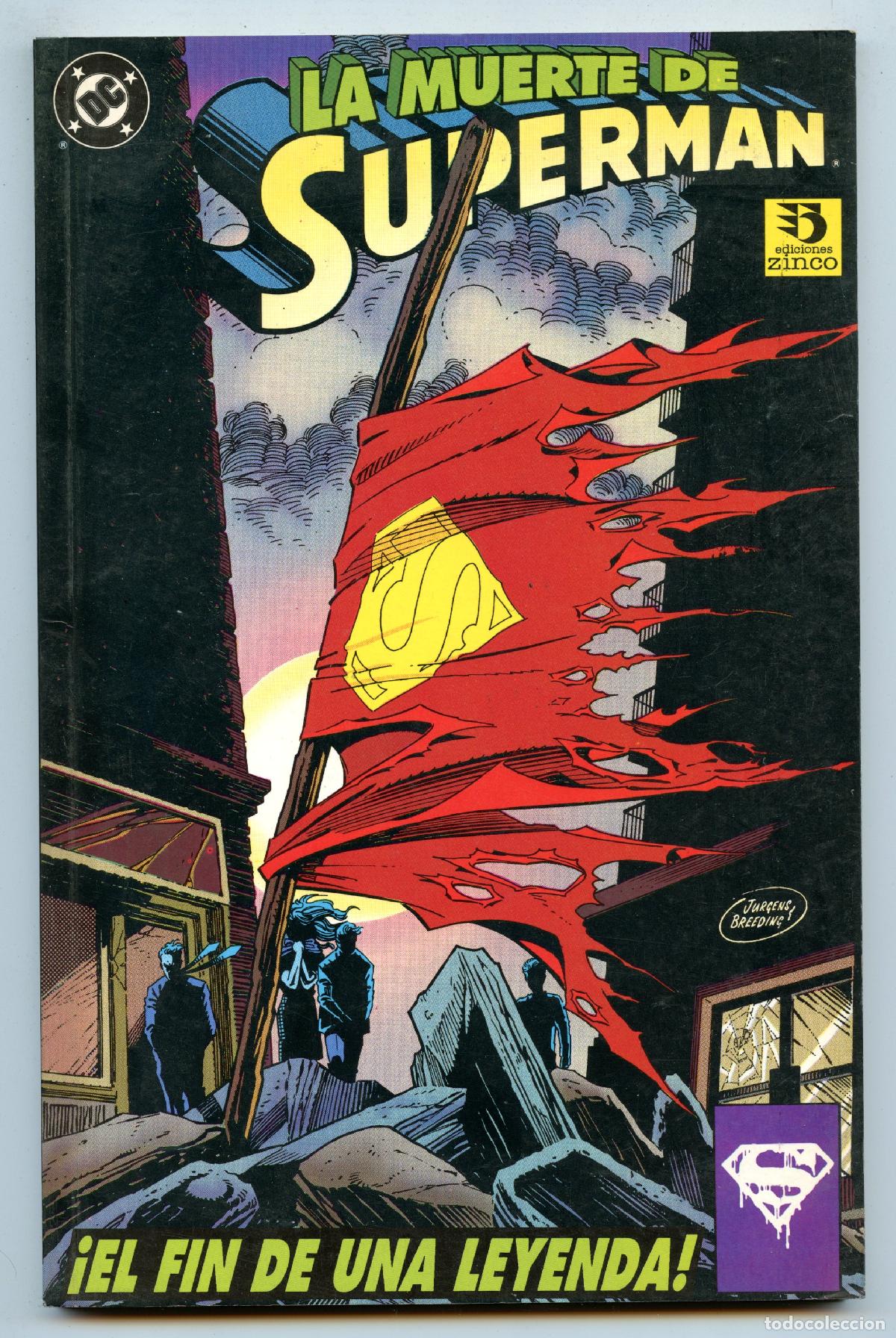 C&oacute;mics: LA MUERTE DE SUPERMAN (Zinco, 1993) - Foto 1