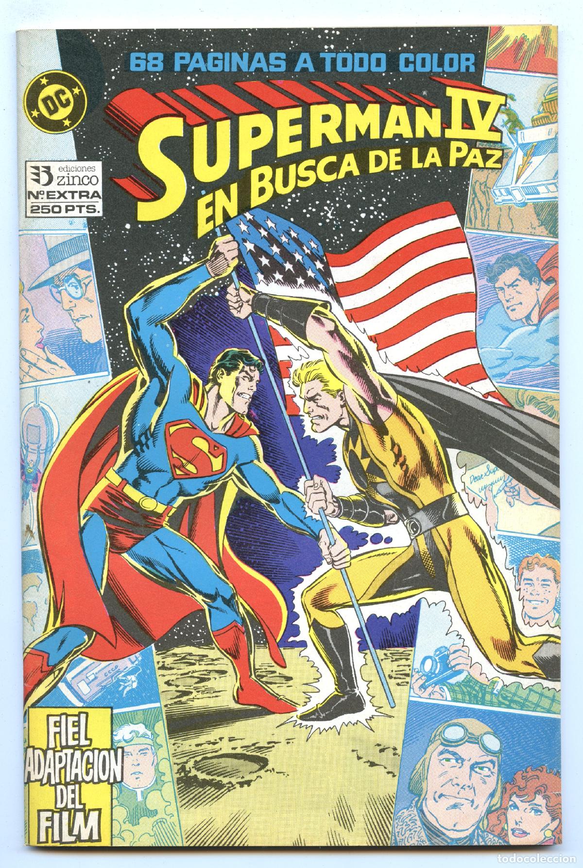 C&oacute;mics: SUPERMAN IV - EN BUSCA DE LA PAZ (Extra) (Zinco,1984) - Foto 1