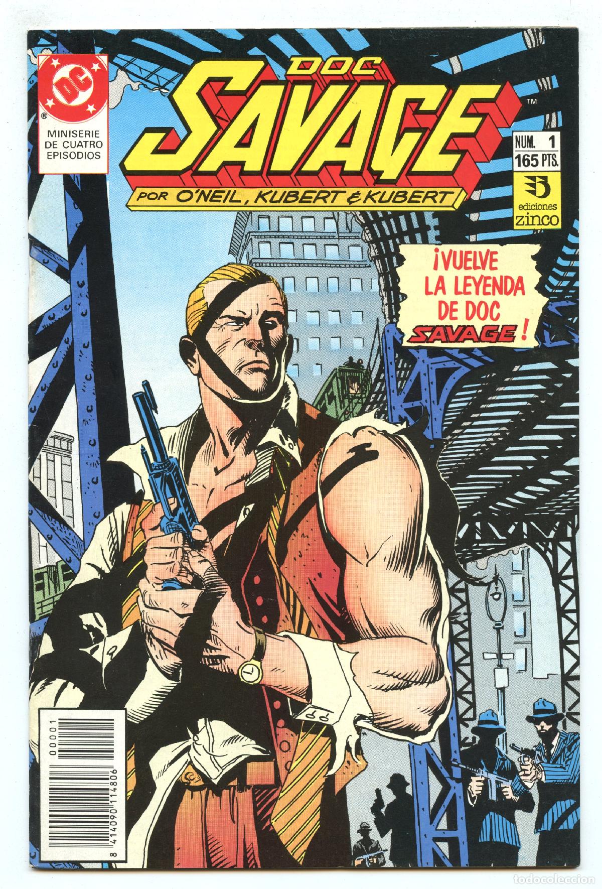 C&oacute;mics: DOC SAVAGE n.1 (Zinco, 1990) - Foto 1