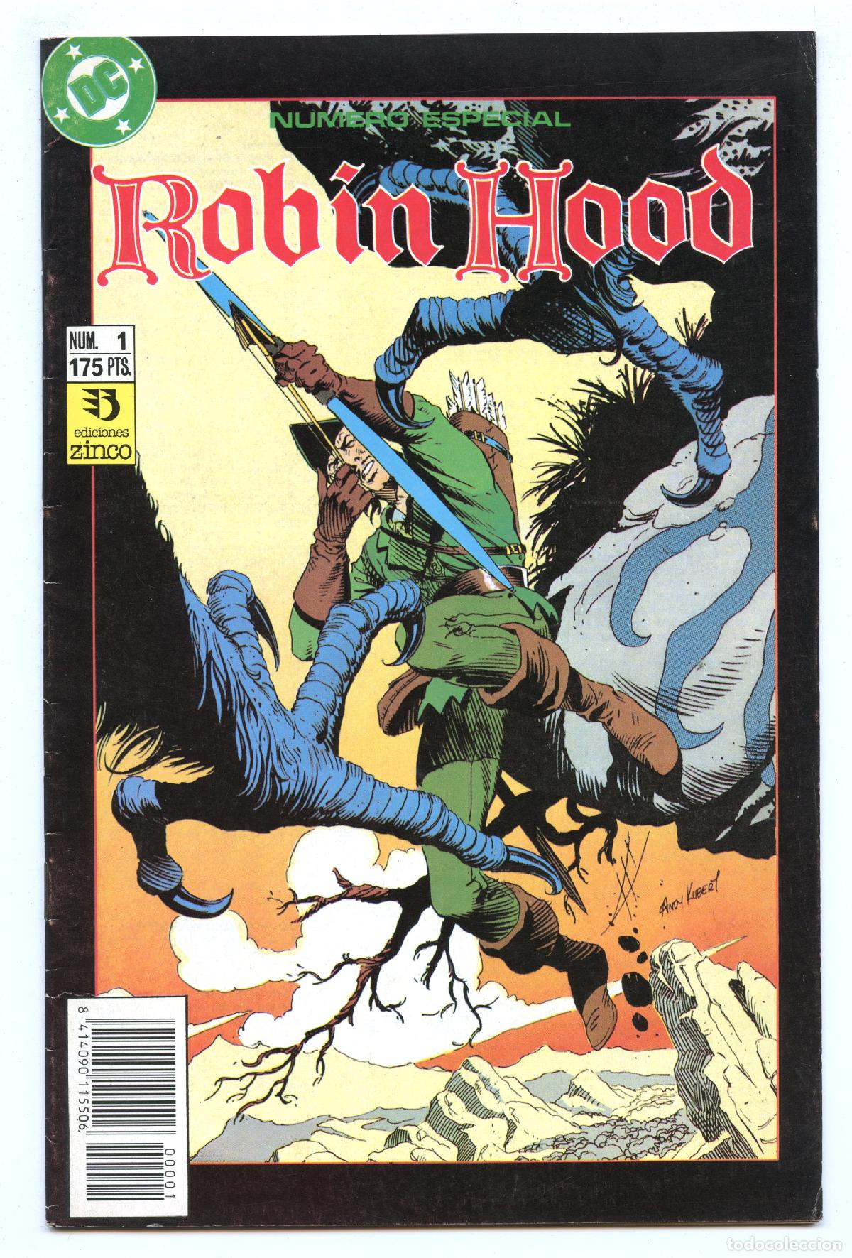 C&oacute;mics: ROBIN HOOD n.1 (Zinco, 1991) - Foto 1