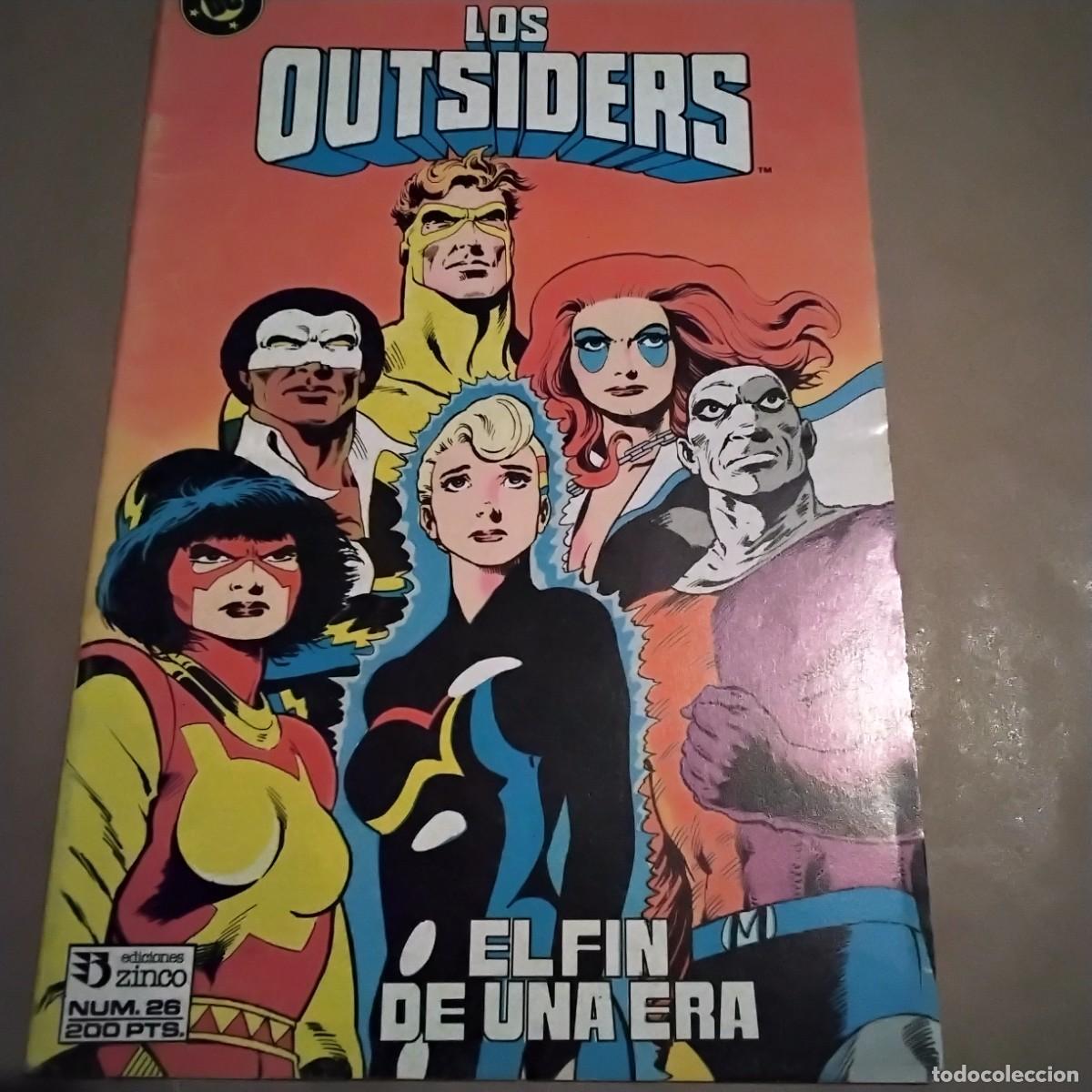 C&oacute;mics: LOS OUTSIDERS NUMERO 26 ZINCO - Foto 1