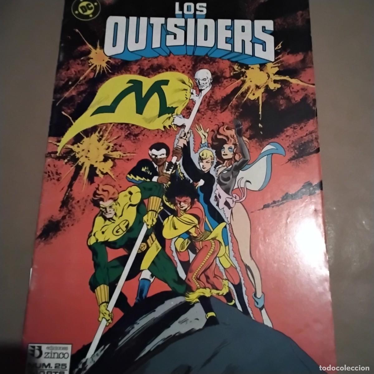 C&oacute;mics: LOS OUTSIDERS NUMERO 25 ZINCO - Foto 1