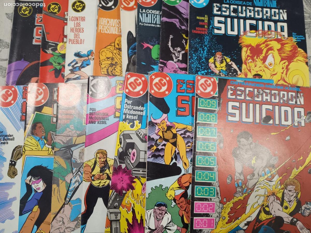 C&oacute;mics: ESCUADRON SUICIDA 1 al 15 COMPLETA ZINCO - Foto 1