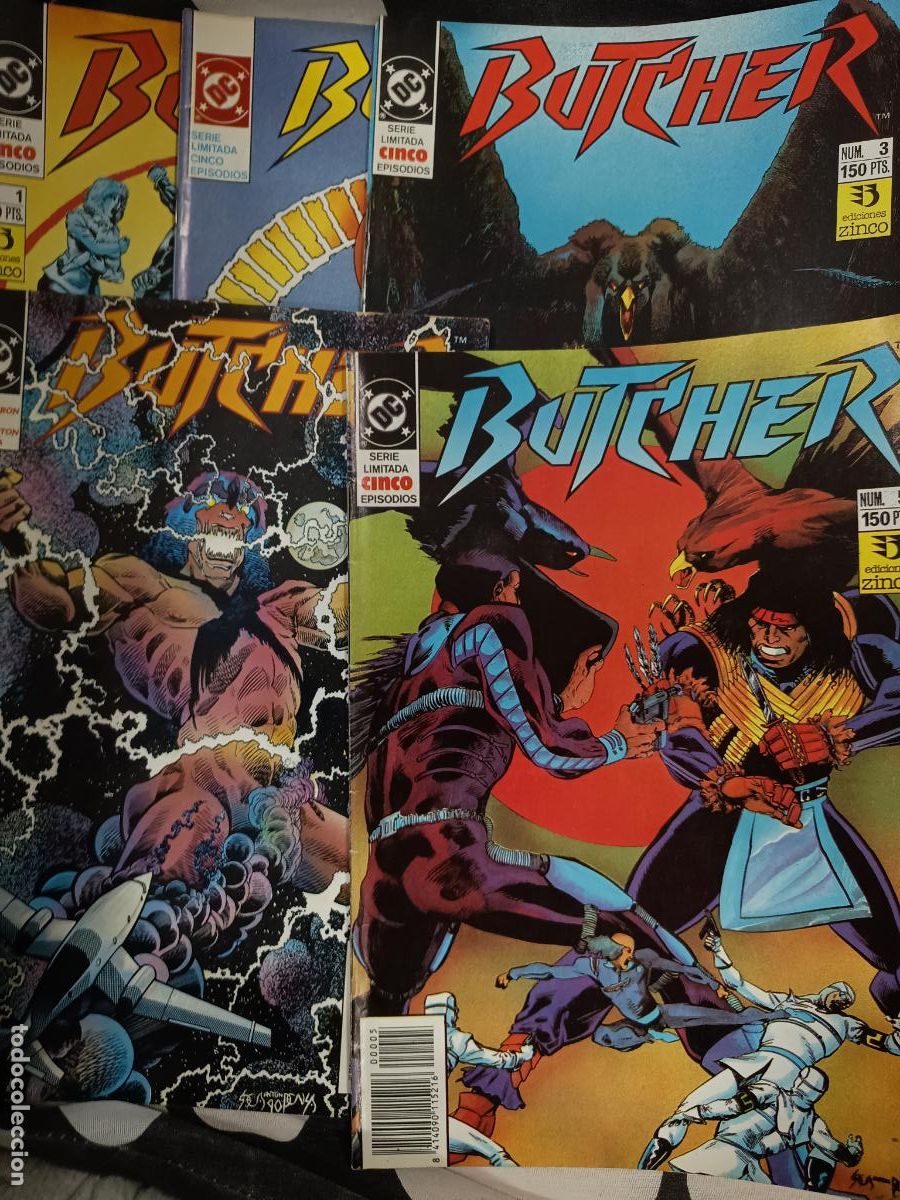 C&oacute;mics: BUTCHER 1 al 5 COMPLETA ZINCO - Foto 1