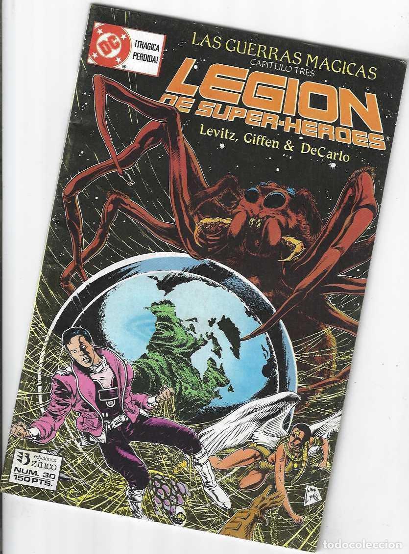 C&oacute;mics: LEGION DE SUPERHEROES N&ordm; 30 - GRAPA ZINCO - Foto 1