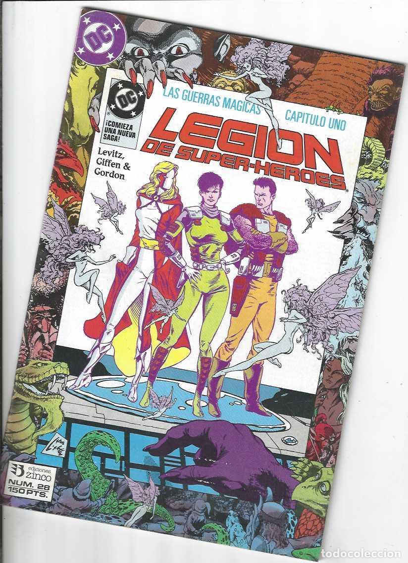 C&oacute;mics: LEGION DE SUPERHEROES N&ordm; 28 - GRAPA ZINCO - Foto 1