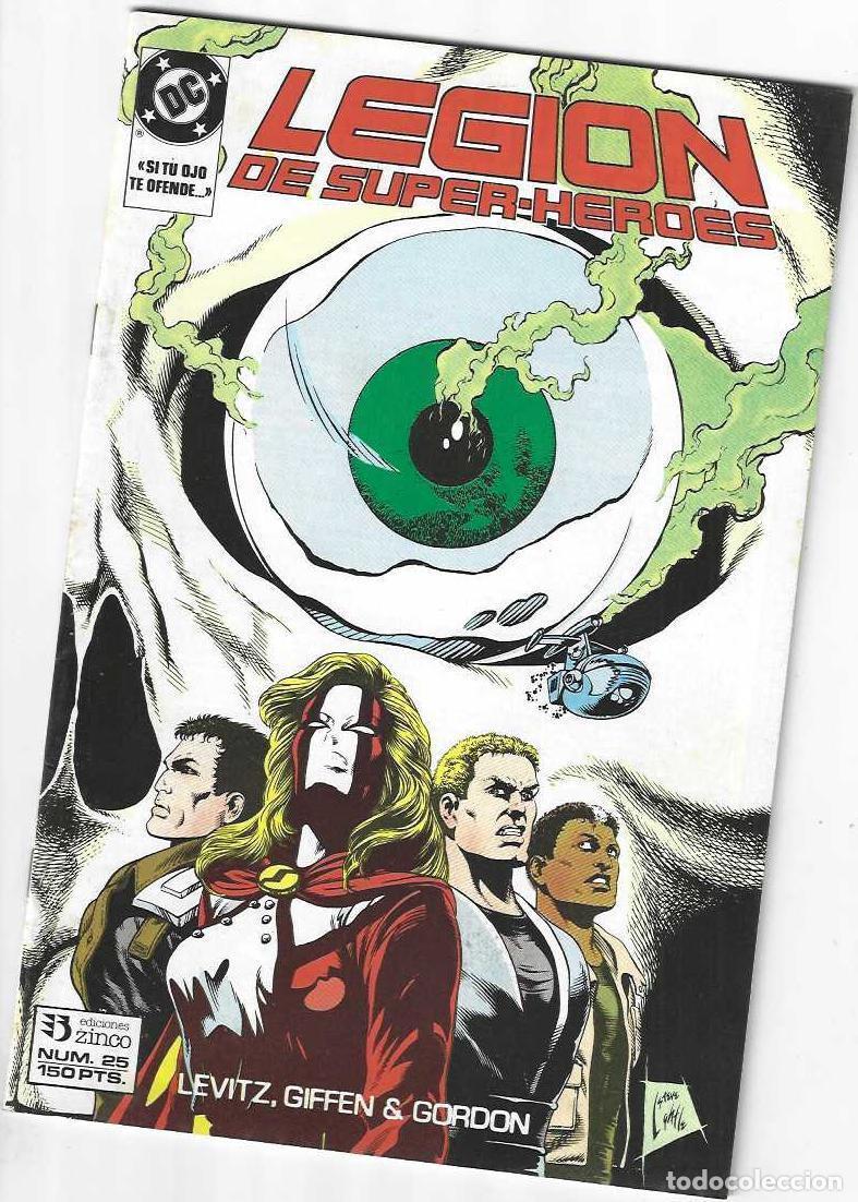 C&oacute;mics: LEGION DE SUPERHEROES N&ordm; 25 - GRAPA ZINCO - Foto 1