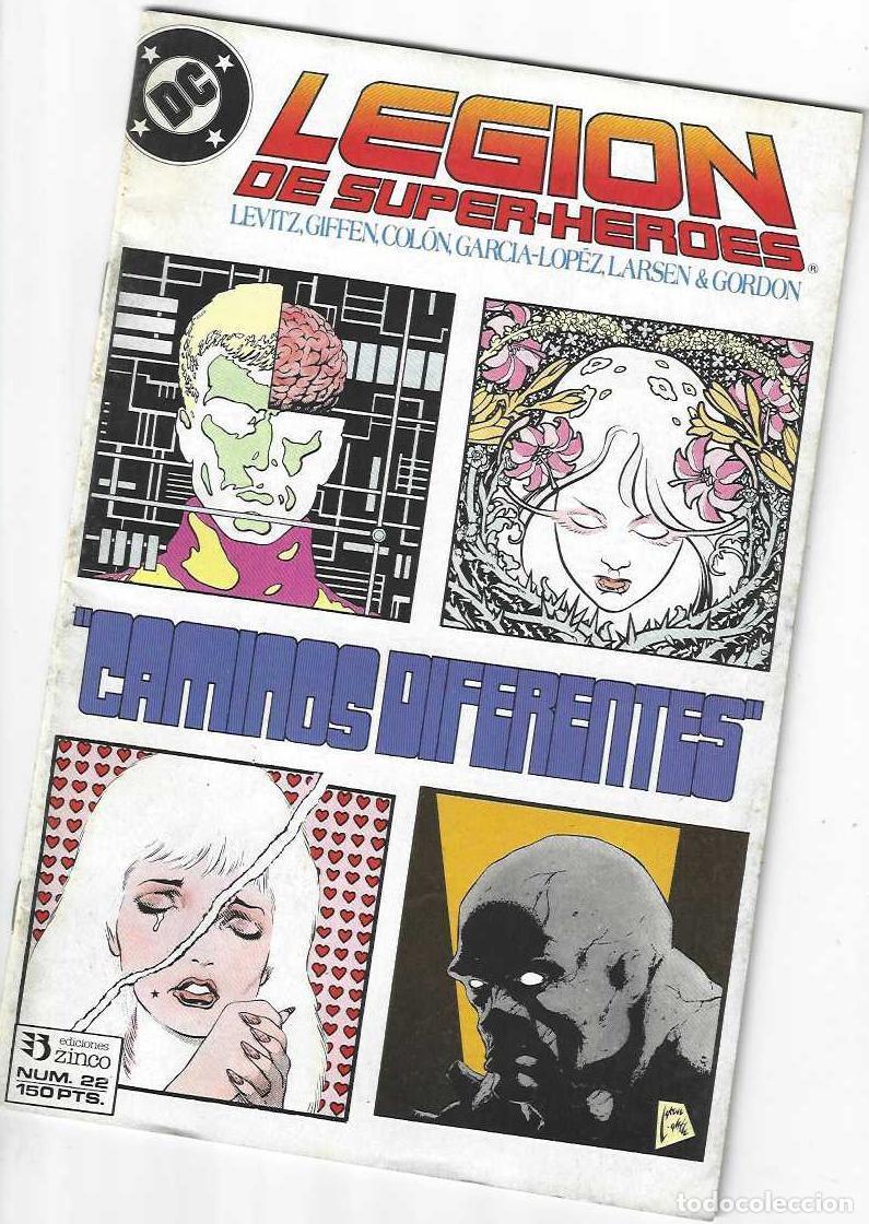 C&oacute;mics: LEGION DE SUPERHEROES N&ordm; 22 - GRAPA ZINCO - Foto 1