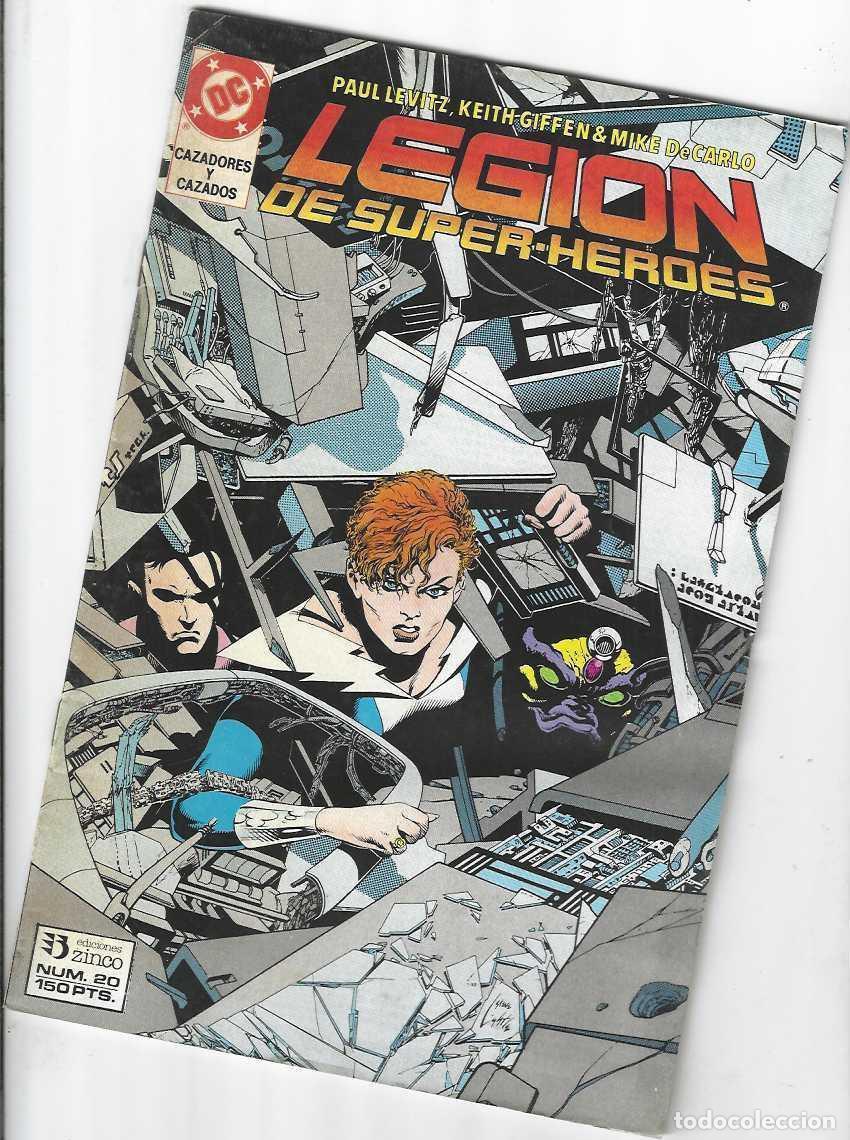 C&oacute;mics: LEGION DE SUPERHEROES N&ordm; 20 - GRAPA ZINCO - Foto 1